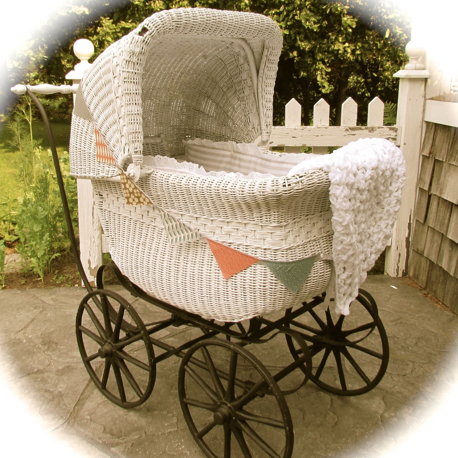 Rhubarb & Roses Rubber Baby Buggy Bumpers!