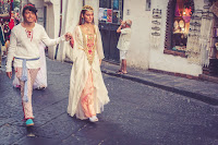 Sfilata di Sant' Alessandro Ischia, Foto Ischia, Antiche tradizioni dell' Isola d' Ischia, Corteo Storico Ischia, Donne in  abito d' Epoca, 