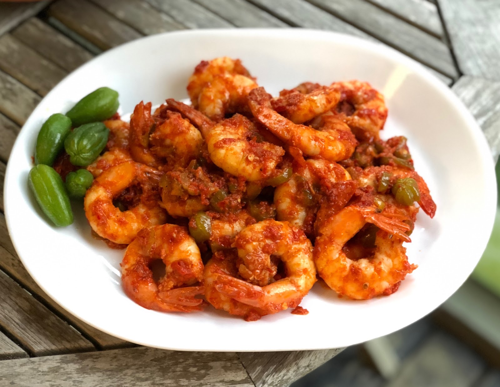 Sambal Prawns with Belimbing The Food Canon
