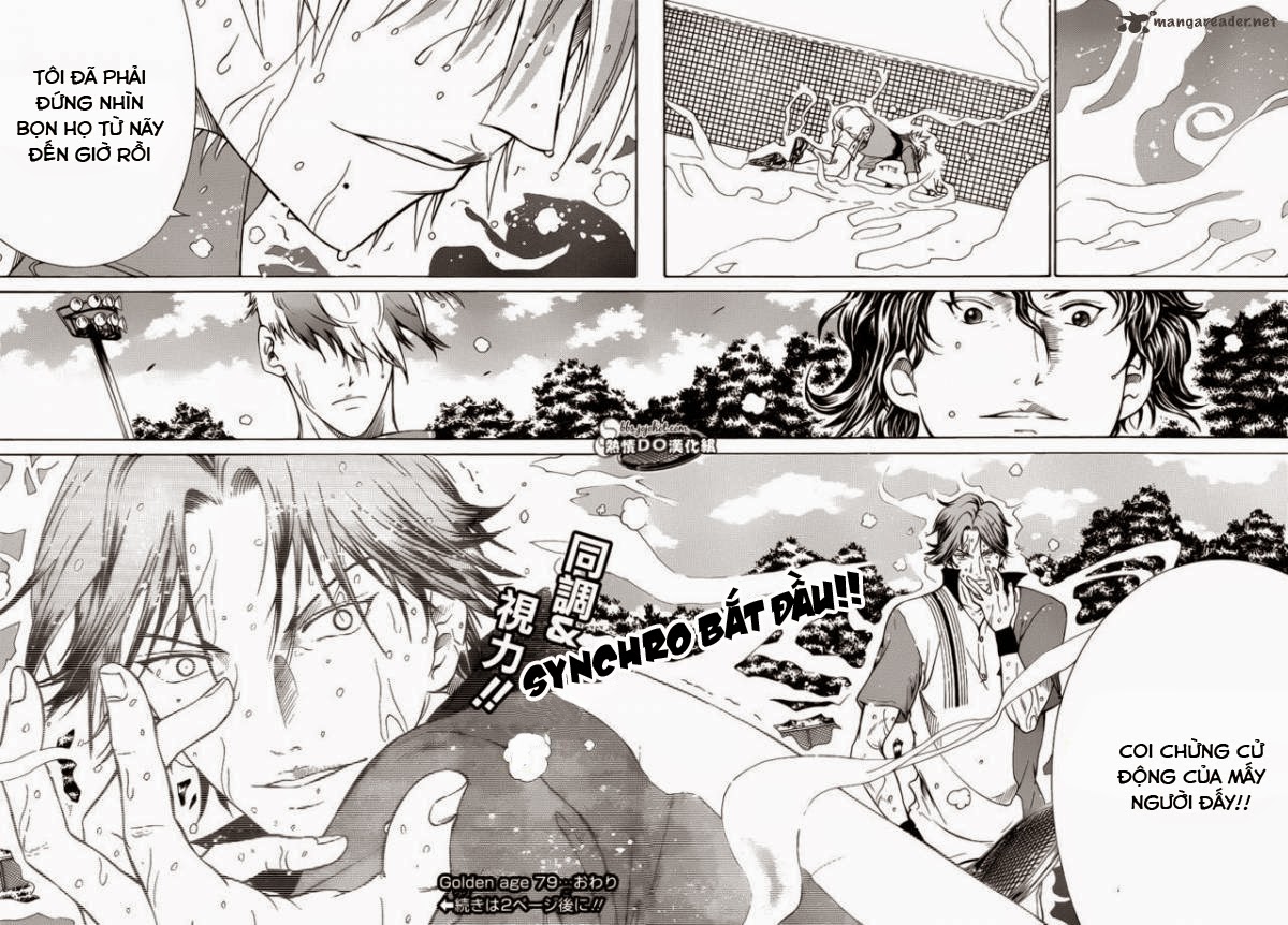 Hoàng tử Tennis 2 chap 79