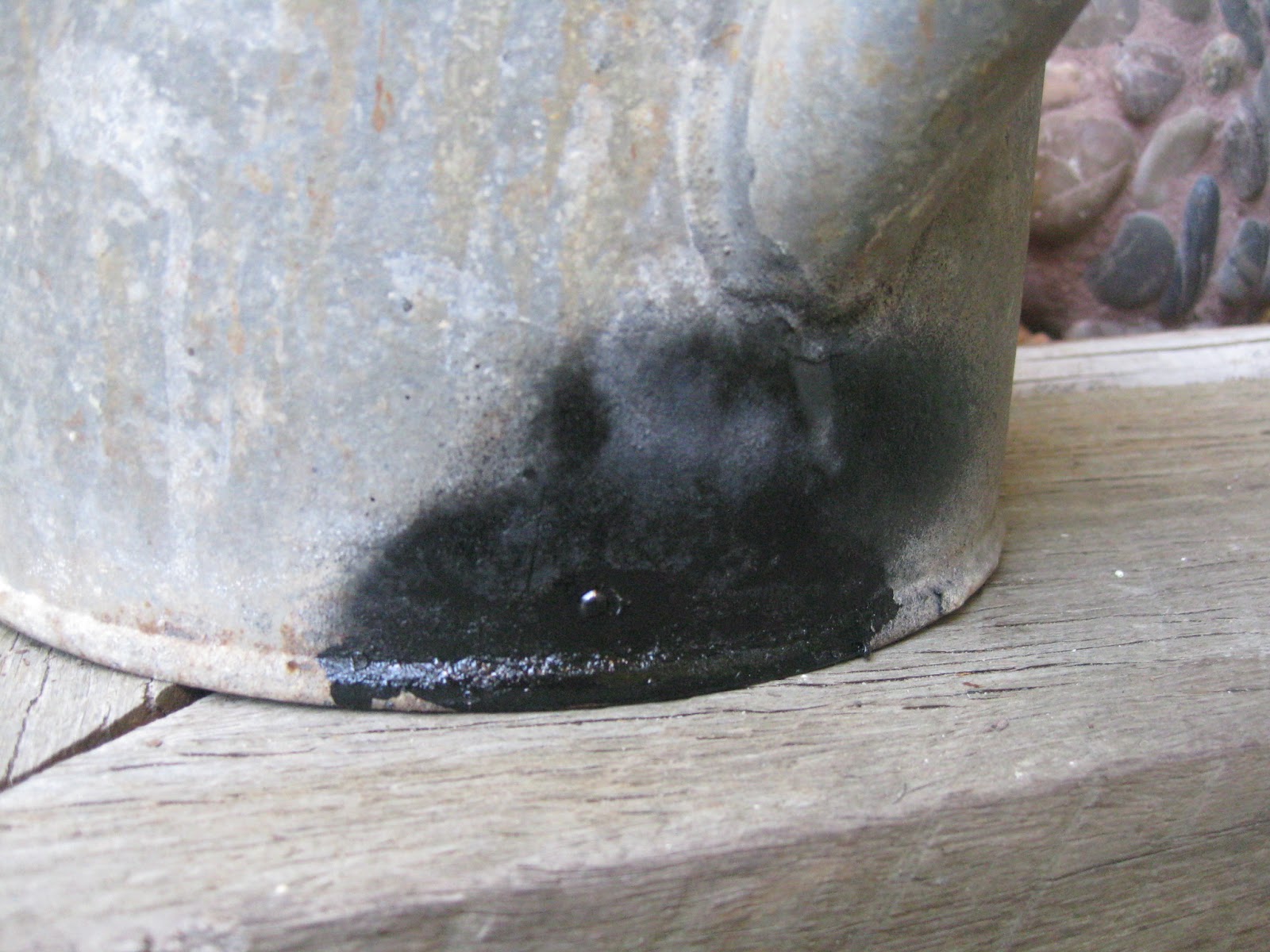 Fixing my metal watering can with a bit of TLC