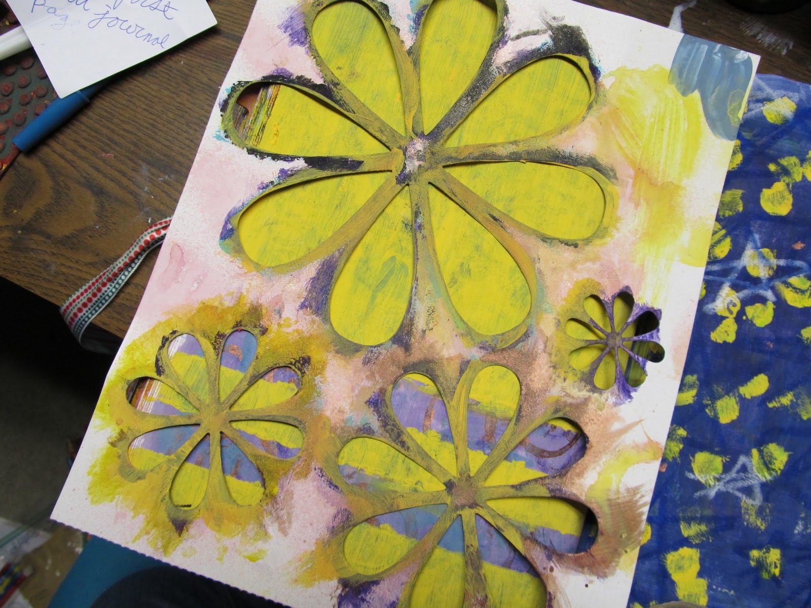 {The Creative Artist} Stenciling Tutorial!!