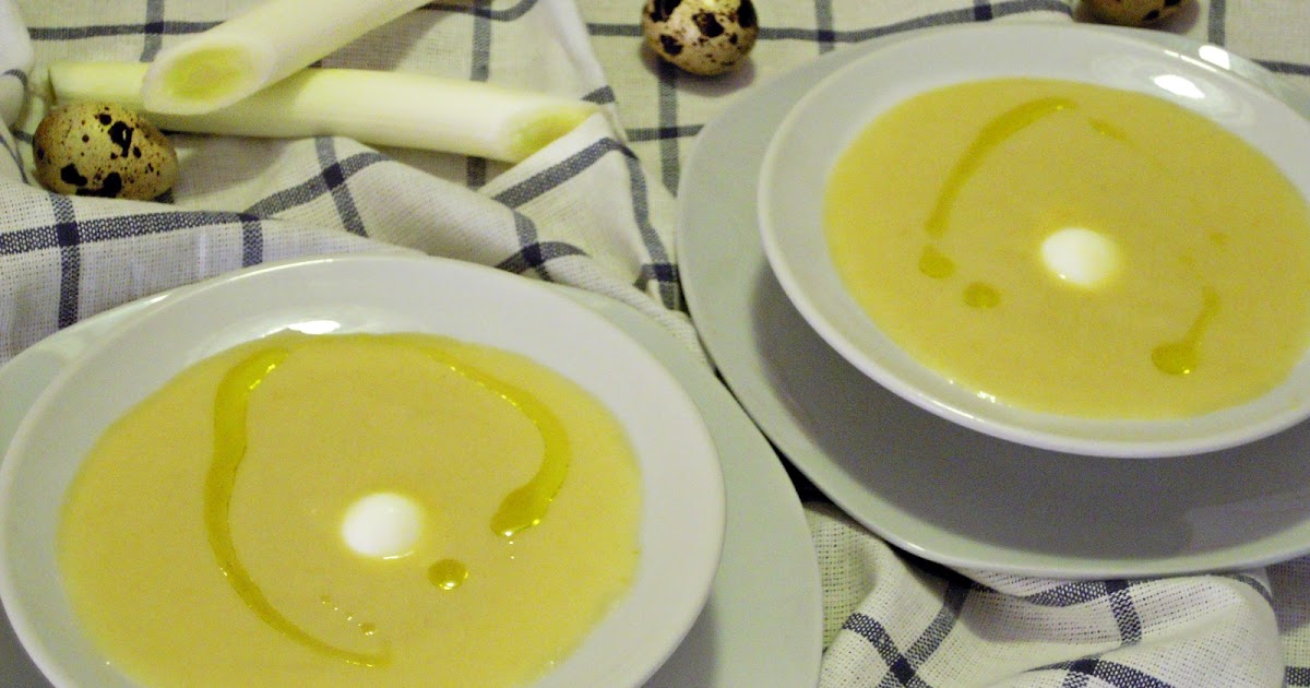 Vichyssoise, crema de puerros. Mandarinas y miel