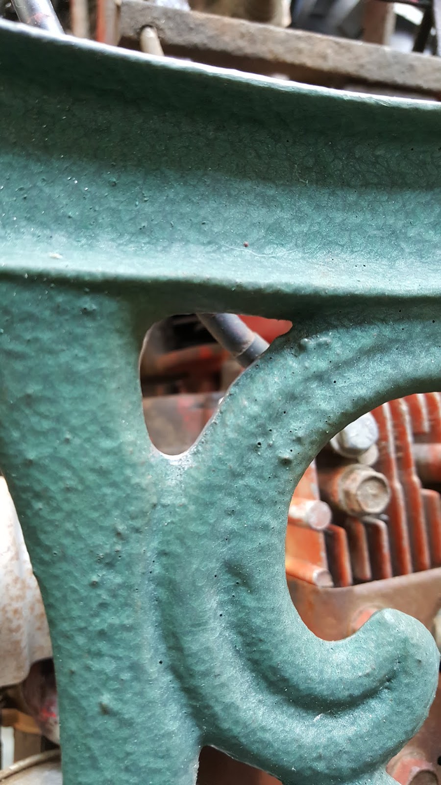 Gear Acres at Top of the Hill Before and After Photos of Cast Iron