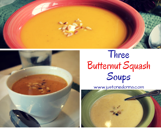 Three Butternut Squash Soups
