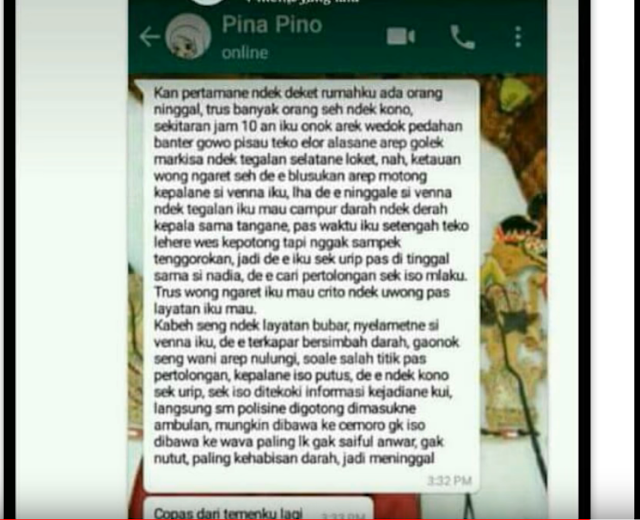 Kronologis Siswa SMA Bunuh Teman Sendiri, Pengakuan Saksi Bikin Merinding Kronologis Siswa SMA Bunuh Teman Sendiri, Pengakuan Saksi Bikin Merinding