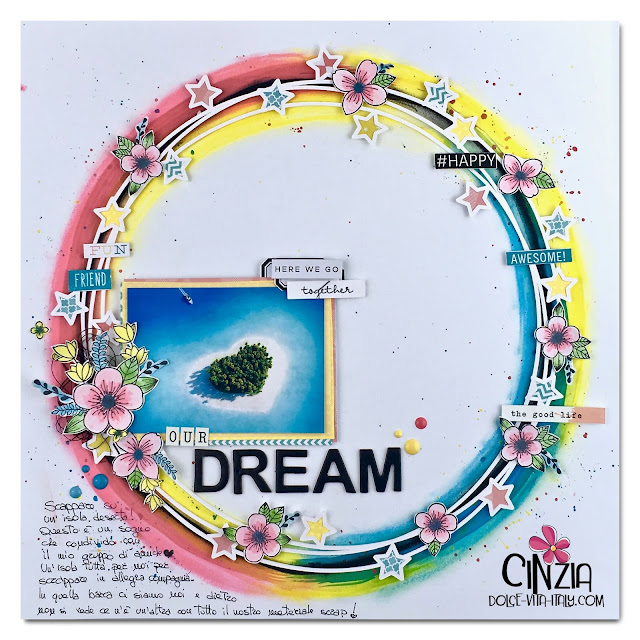 Layout our dream - scrapbooking - Asi