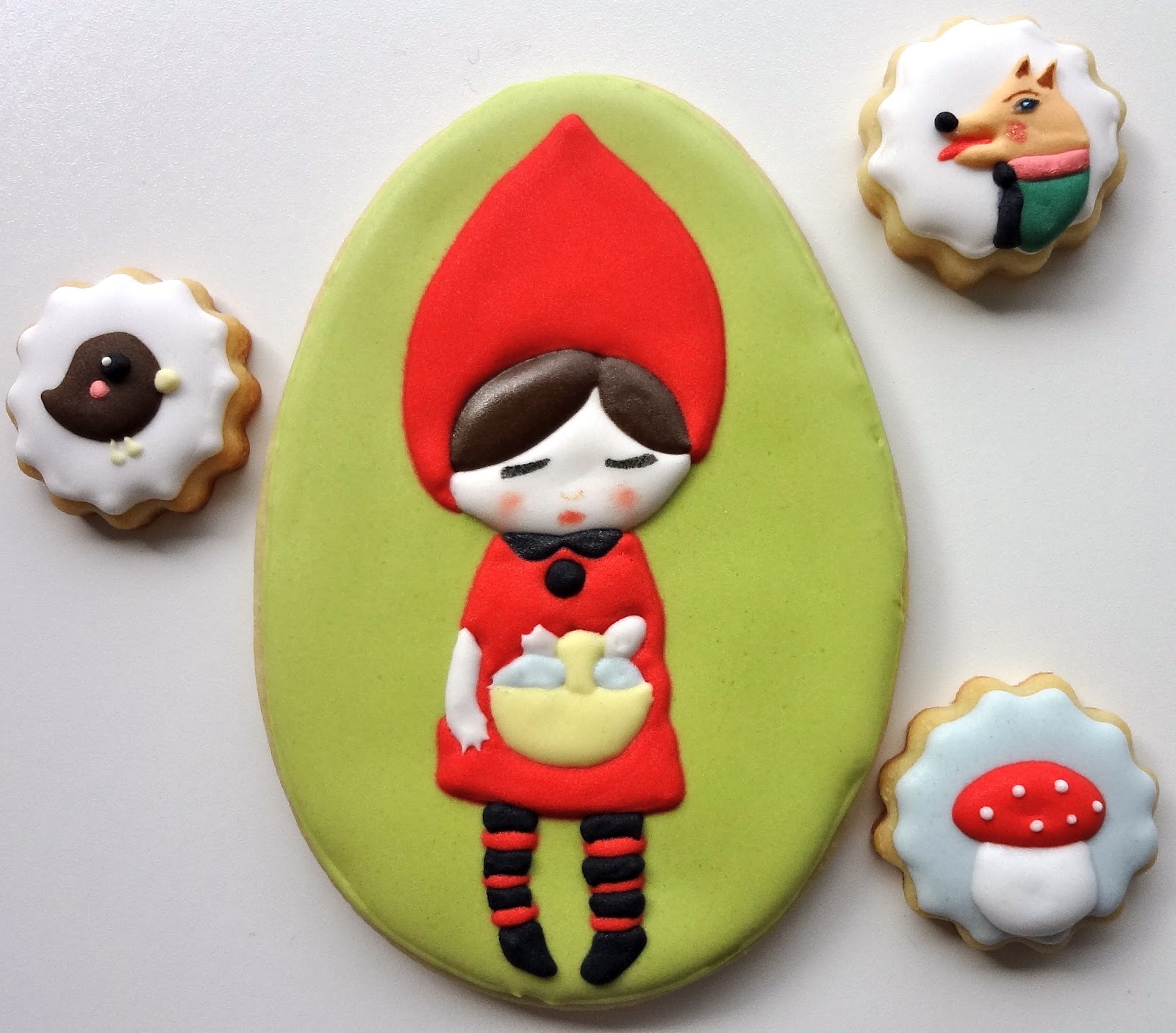 That Baking Girl: Little Red Riding Hood cookies