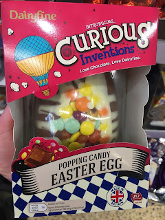 Aldi Dairyfine Curious Inventions Popping Candy Egg