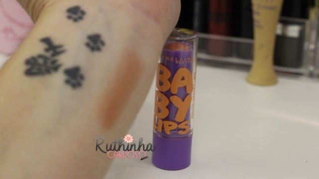 Eu testei: Baby Lips Hidratante Labial - Maybelline