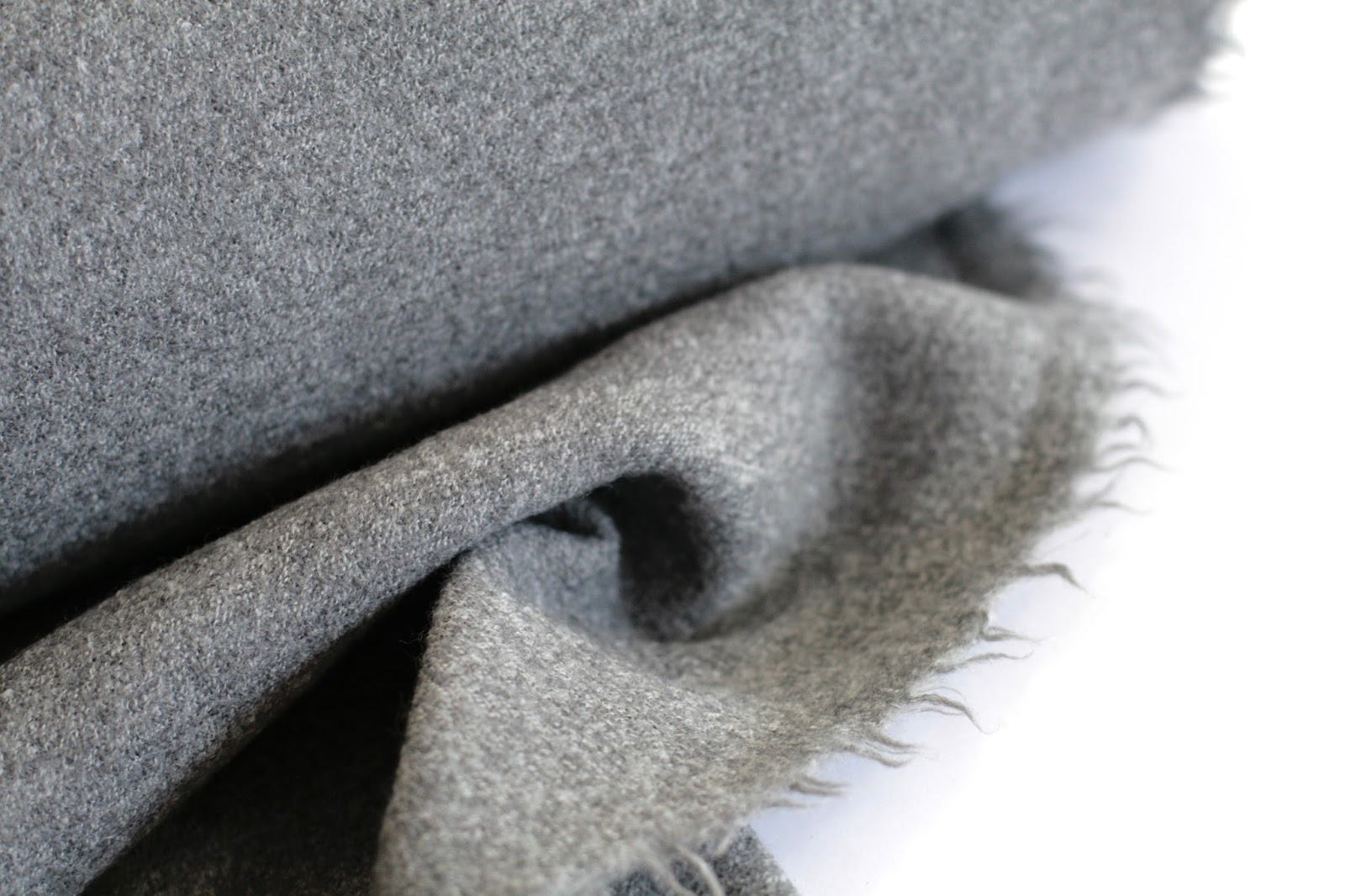 Boiled Wool Grey - YES Fabrics