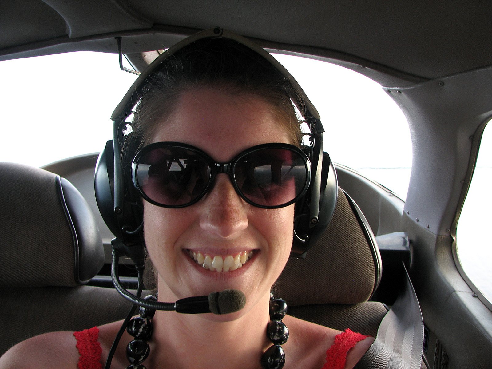 A mile of runway will take you anywhere. Crossing off Hawaii by flying
