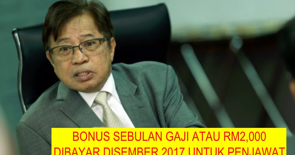 Redparrot Bonus Sebulan Gaji Atau Rm2 000 Untuk Penjawat Awam Kerajaan Negeri Sarawak