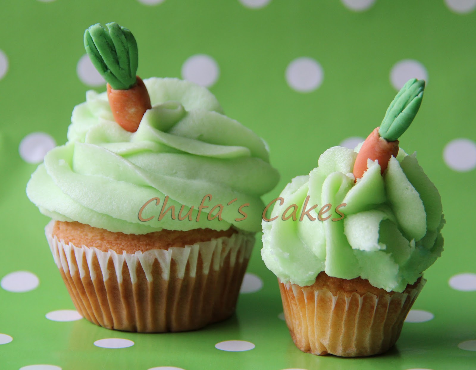 Chufa's Cakes: Cupcakes con color de primavera