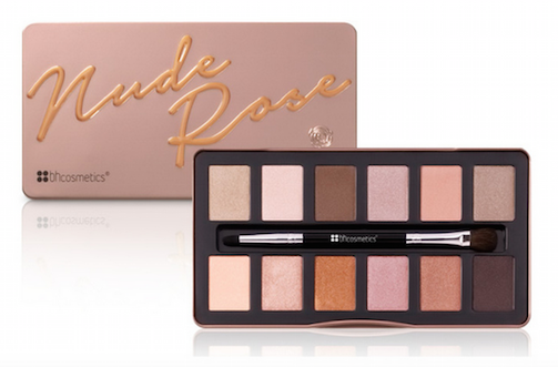 BH cosmetics Nude Rose 12 Color Eyeshadow Palette 