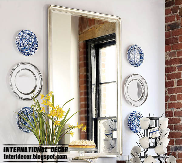 Serving trays on the wall 24 unusual wall decor ideas