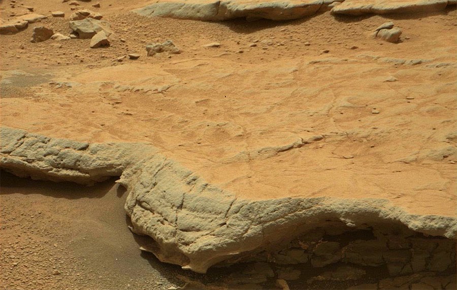 rochas Gillespie em Marte