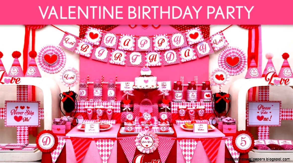 Valentine Birthday Party Ideas  Valentine   B131   YouTube