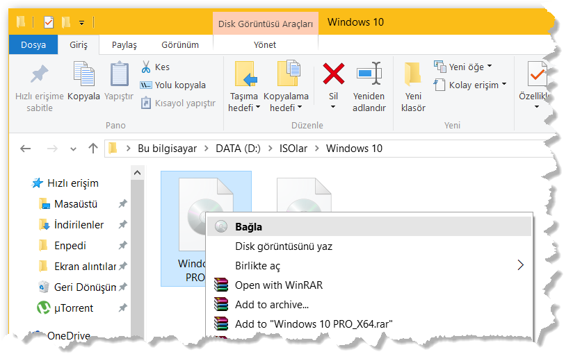 Windows 10 ISO Dosyası Nedir, Nasıl Kullanacaksınız? Windows 10