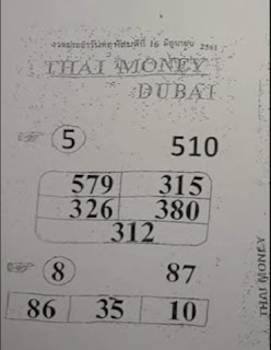 Thai Lottery Second Paper Magazines For 16-09-2018