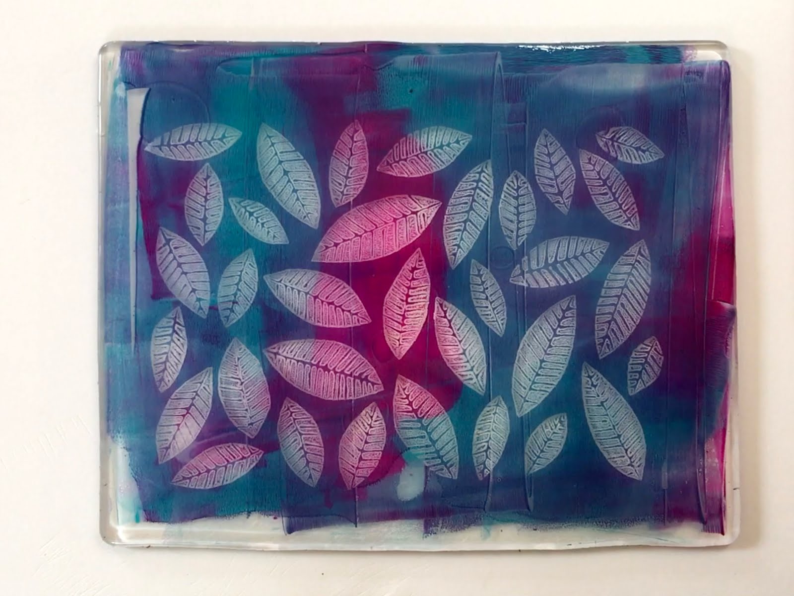 Printing with Gelli Arts® Gelli Arts® Printing with Flexible Texture