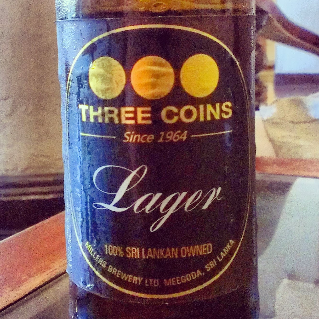 a lovely drop Beer in Sri Lanka