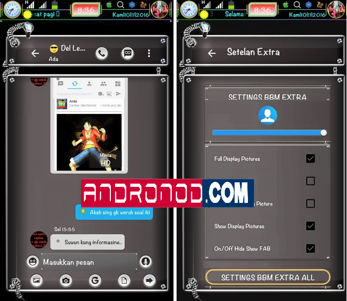 Bbm Modif Apk Download BBM Mod Baliku v3.2.0.6 Apk Full Fitur Terbaru