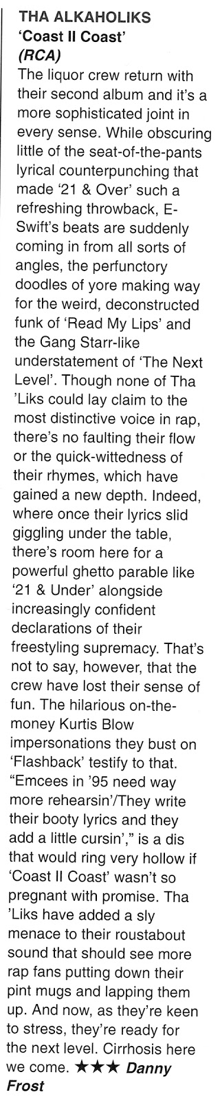 Alkaholiks coast ii coast zippers and bags