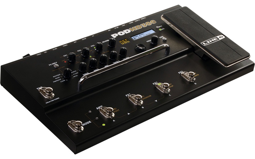 JL Guitar Collection Line 6 POD Series Guitar Effects POD HD300 JL Guitar Collection Line 6 POD Series Guitar Effects POD HD300