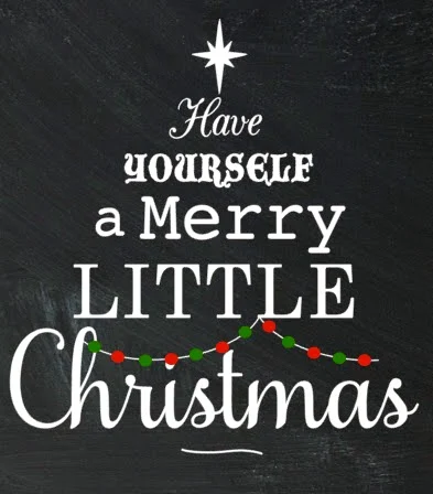 Silhouette Studio, free cut file, have yourself a merry little christmas