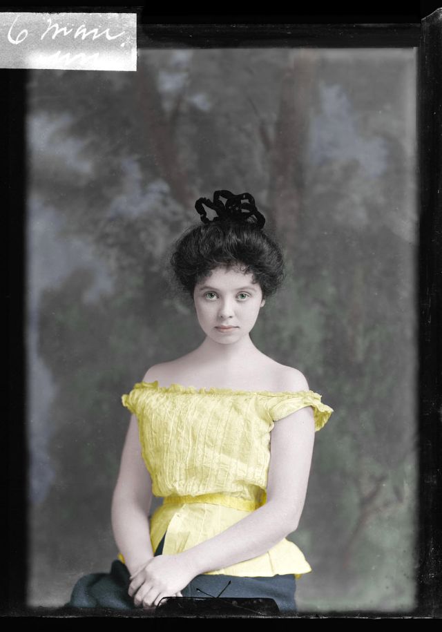 55 Incredible Colorized Photos Of Beautiful Women From The Early 1900s