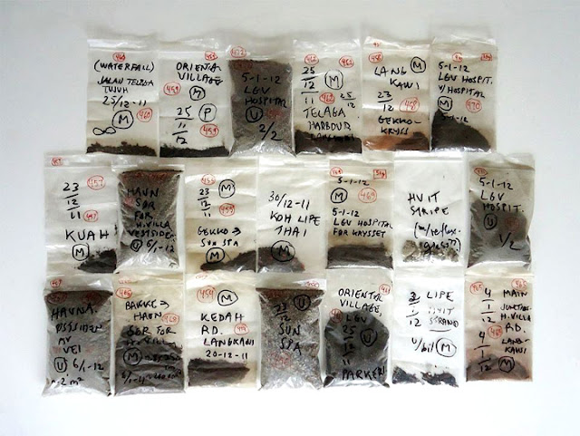 passo a passo como encontrar micro meteoritos - coleção
