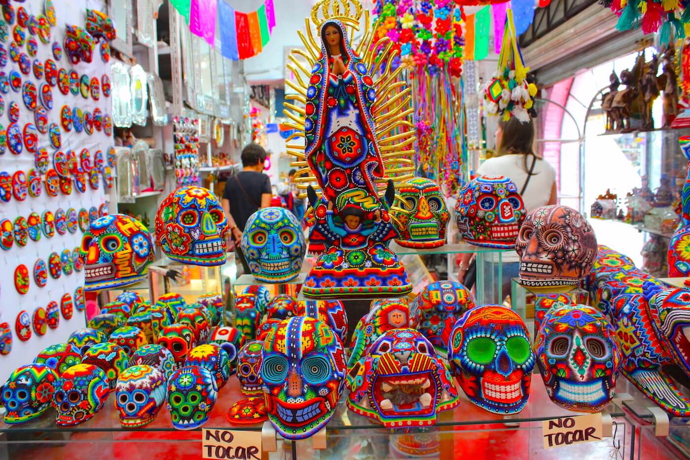 bead art sculpture from artesian market la ciudadela