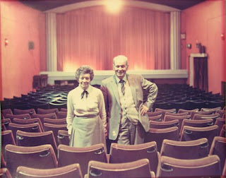 Inside the Regal Cinema, with George and Nan Randall