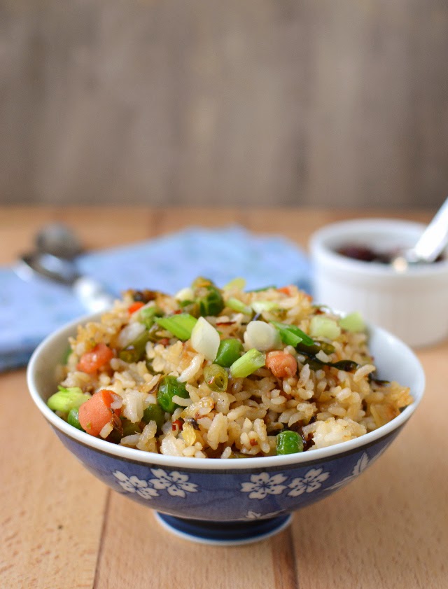 Schezwan Fried Rice with Vegetable Manchurian (Indo-Chinese Recipes)