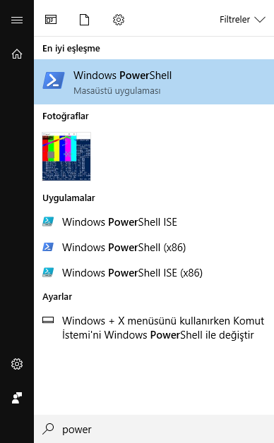 Windows'ta PowerShell'i başlatmanın 9 yolu (yönetici dahil) 1 powershell