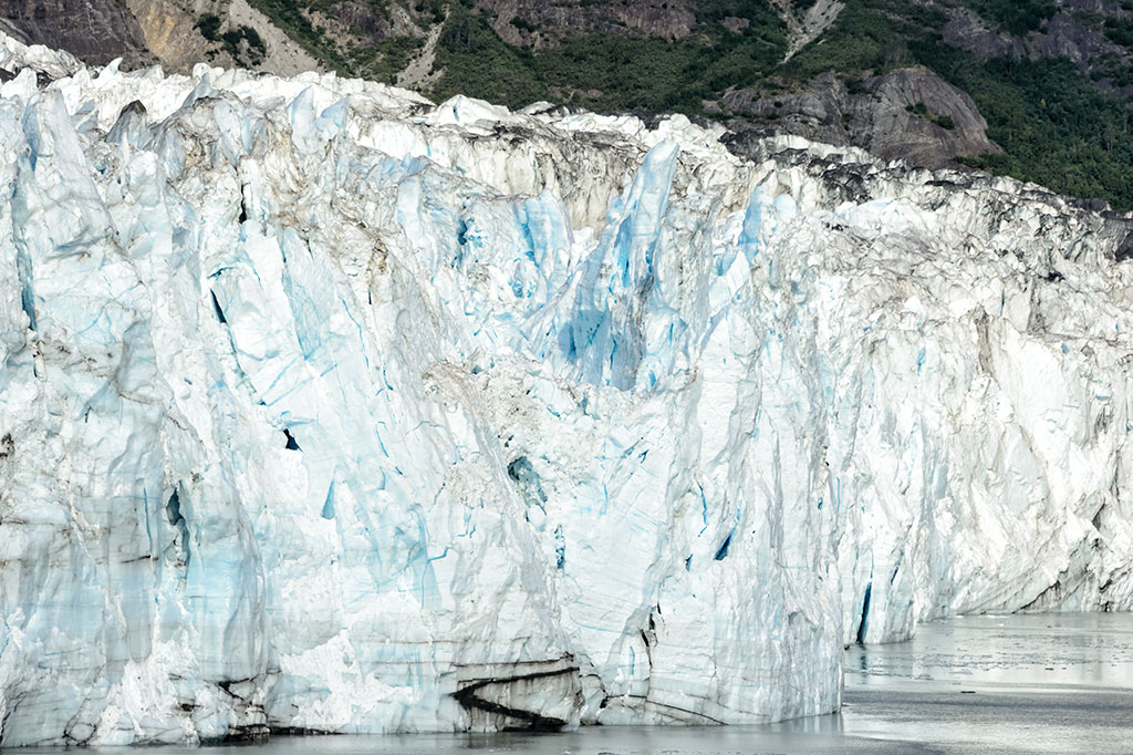 Blue Ice of Margerie Glacier