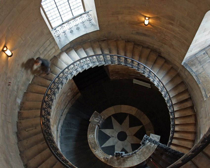 Caroline's Miscellany St Paul's Cathedral Geometric Staircase