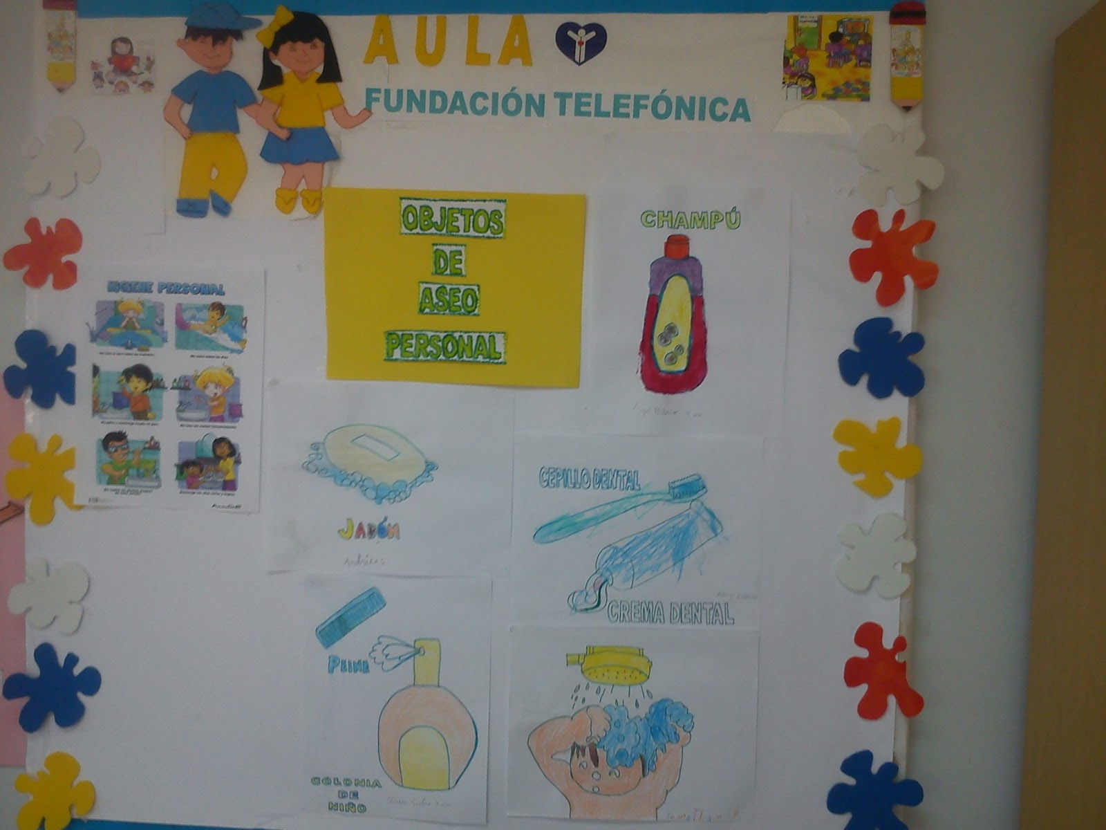 AULA FUNDACIÓN TELEFÓNICA EN FUNDACARDIN: La Higiene Personal