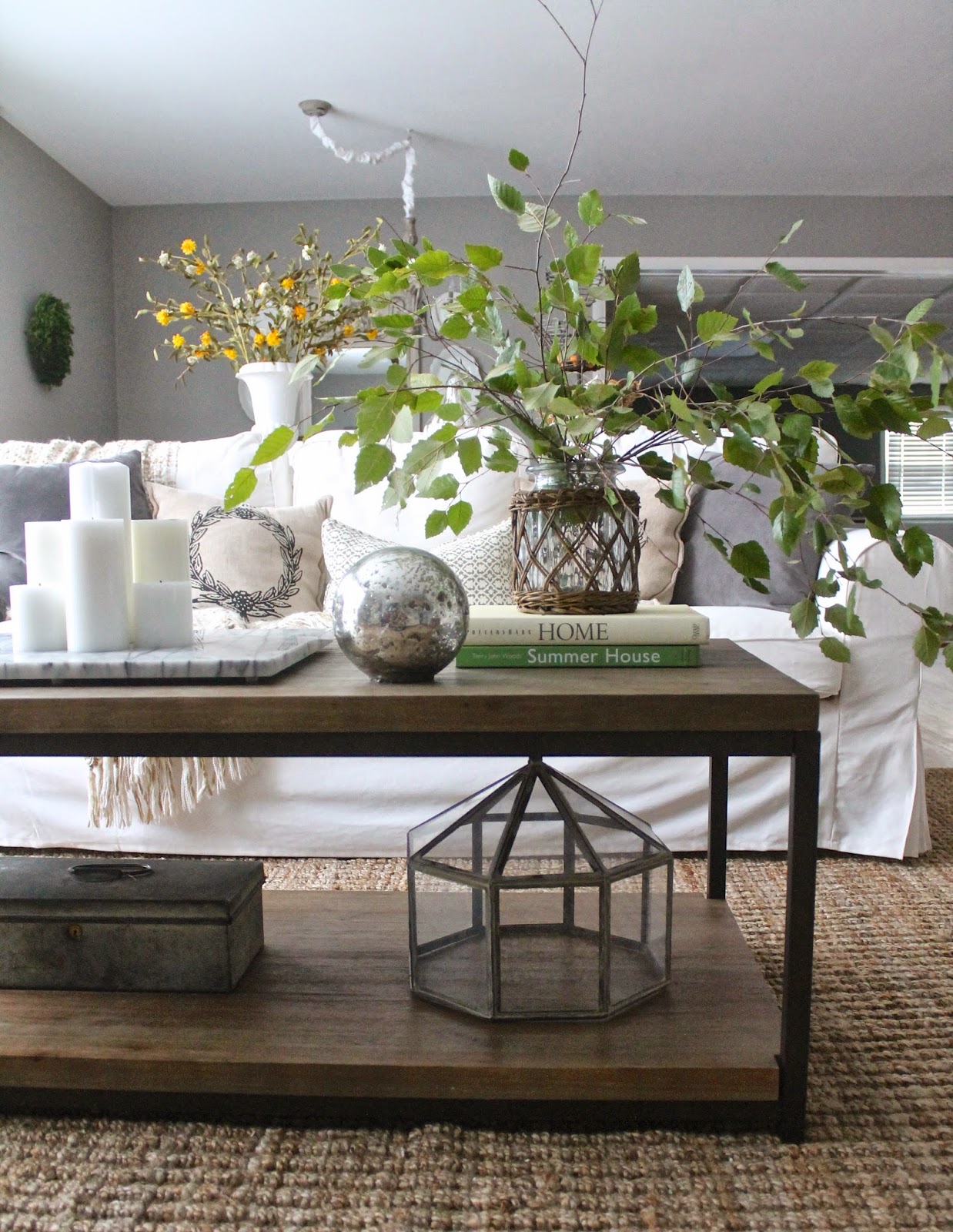 12th and White 3 Ways to Style a Coffee Table