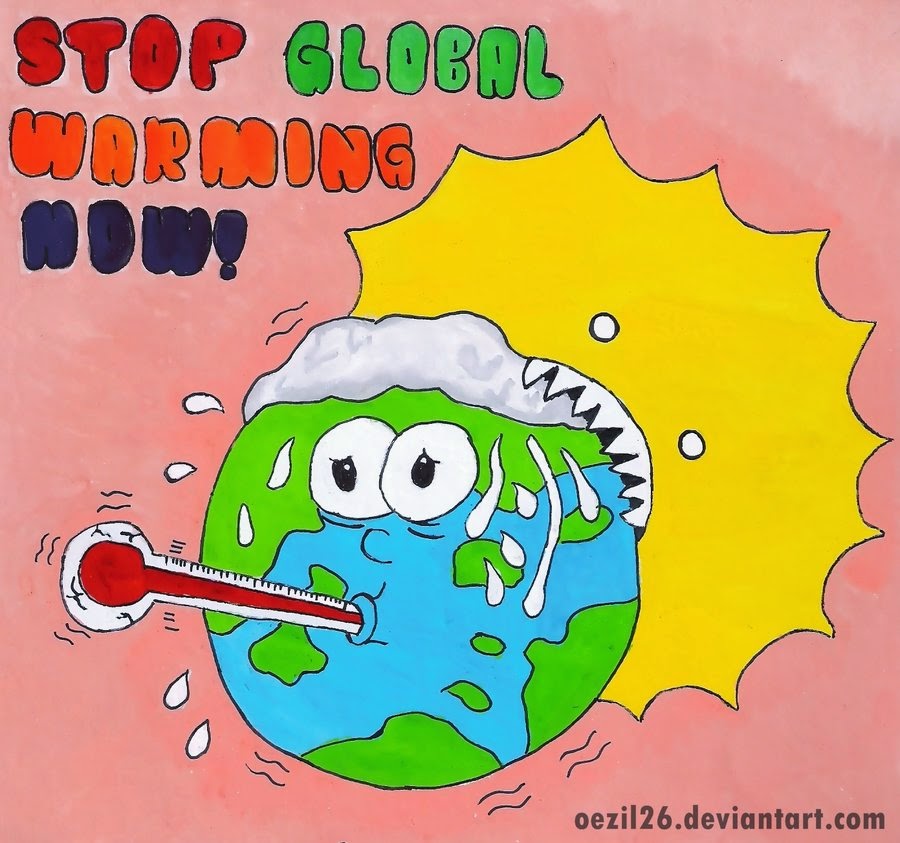 Terbaik Dari Contoh Gambar Poster  Stop Global  Warming 