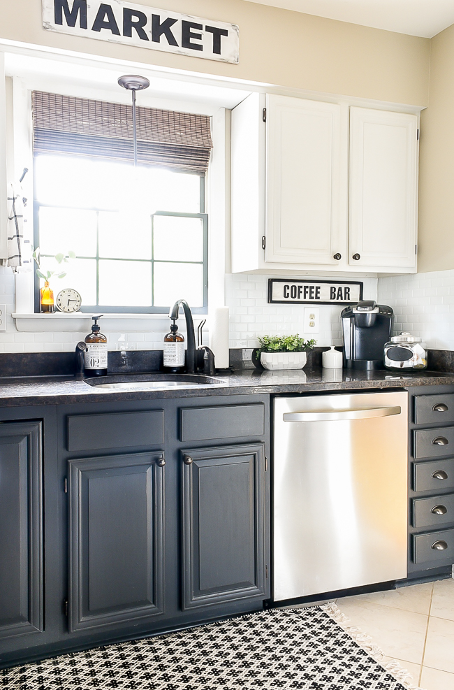 How Are They Holding up? Smart Tile Backsplash Review  Little House of  Four - Creating a beautiful home, one thrifty project at a time.