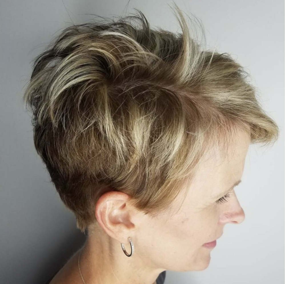 over 50s choppy hairstyles