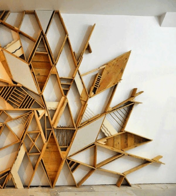 Practical bookcase for home