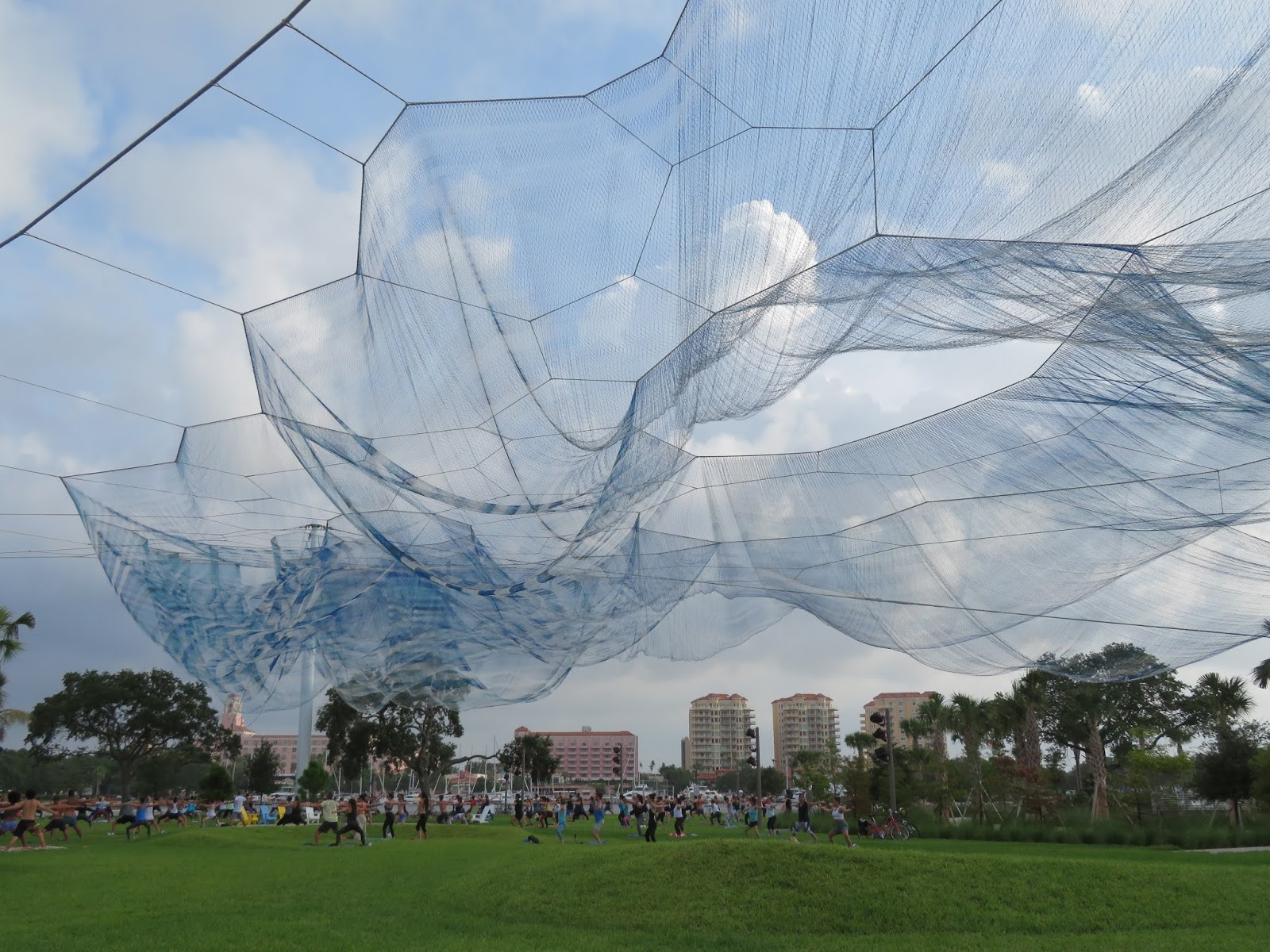 Lazy LeRoy Can't Edit New St Pete Pier and Echelman Sculpture
