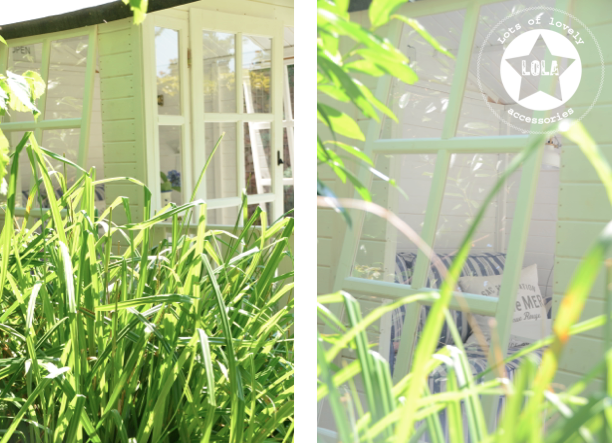 L O L A Lots of lovely accessories Gartenhaus und ein sehr langsam