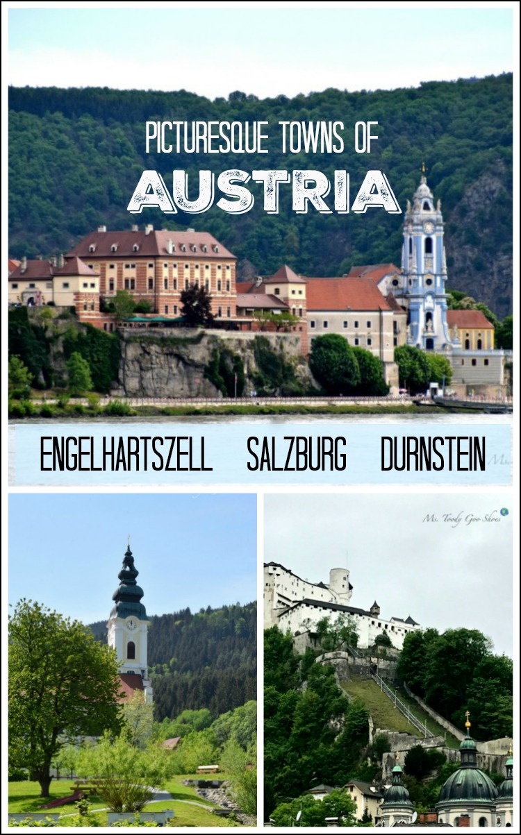 Austria has the most picturesque towns!  | Ms. Toody Goo Shoes #austria #danuberivercruise #engelhartszell  #salzburg #durnsteinell #salzburg #durnstein
