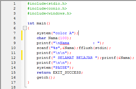 Contoh Program C Menampilkan Nama Input Getline - vrogue.co