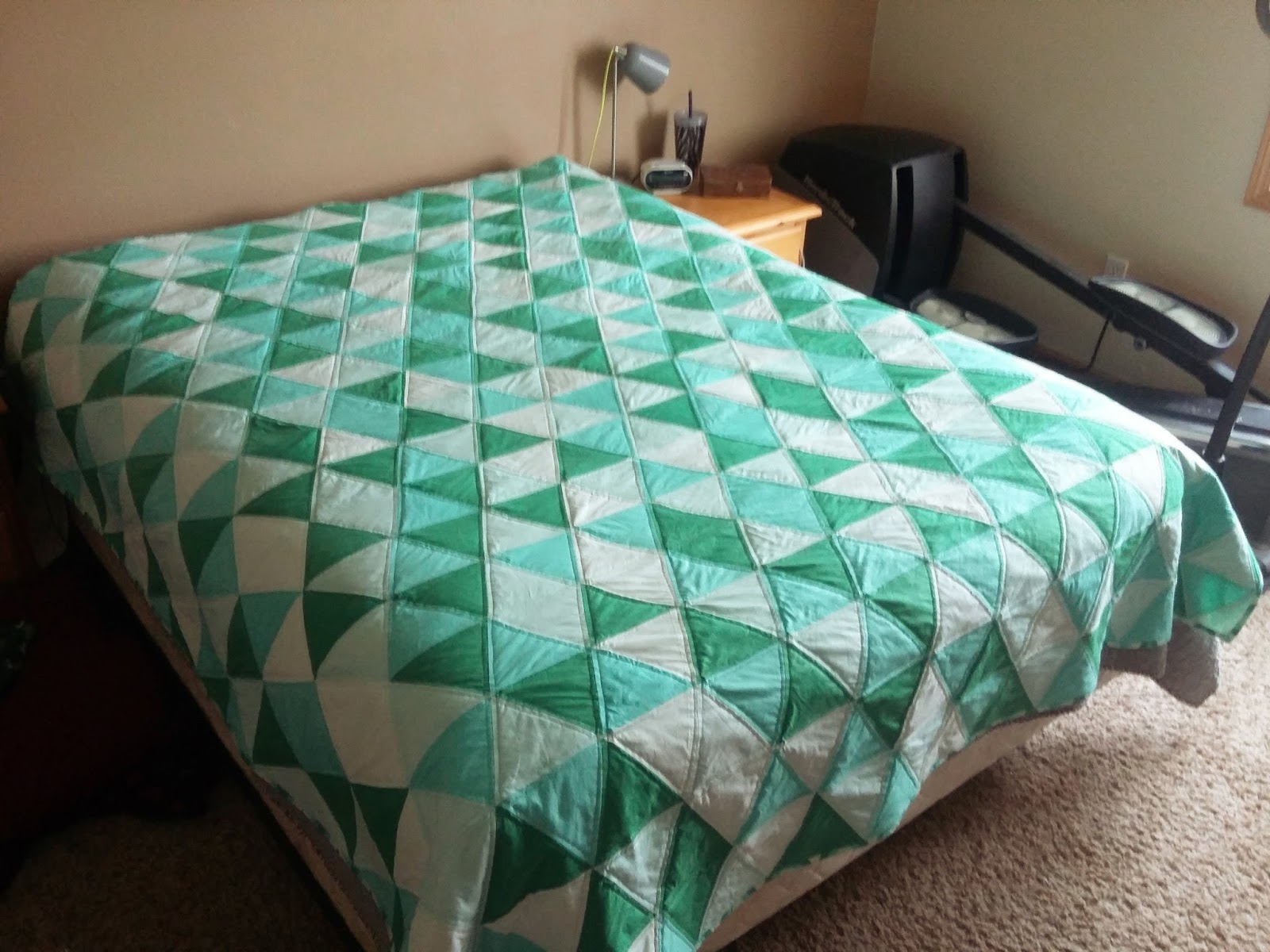 That's Sew Julie To The Point Quilt Finish