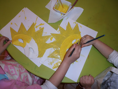 Αποκριάτικη μάσκα ήλιος